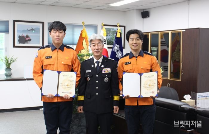 ‘라이프 세이버’ 박기남 소방장·임장군 소방교