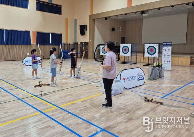 2025년 학교스포츠클럽 ‘전문가와 함께하는 양궁 교육’