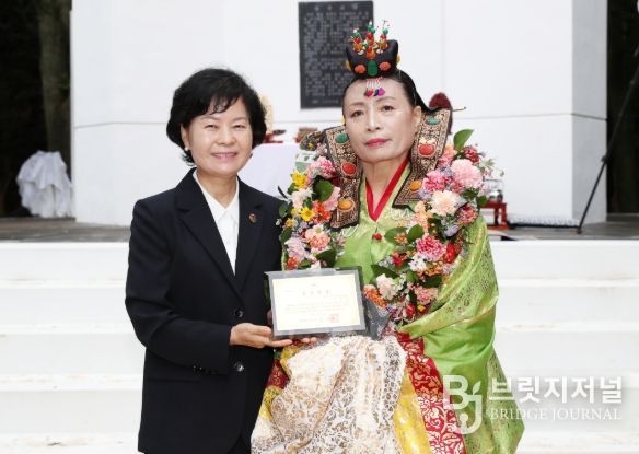 김만덕상 수상자 송금순씨