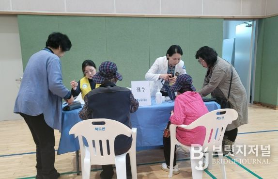 옹진군 1섬1주치병원 무료진료 북도면 신‧시‧모도, 영양수액 및 통증주사 실시