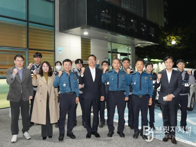 아산시의회, 경찰의 날 맞이 온천지구대 격려 방문