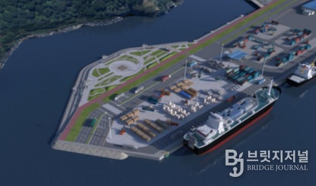 제주외항 2단계 개발사업 조감도