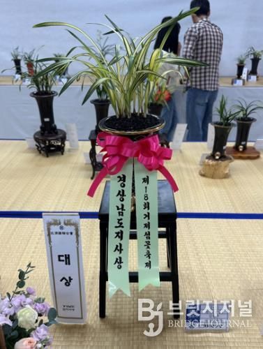 제19회 거제섬꽃축제 국화분재,난 작품 경진대회 개최1(작년 수상작 사진).