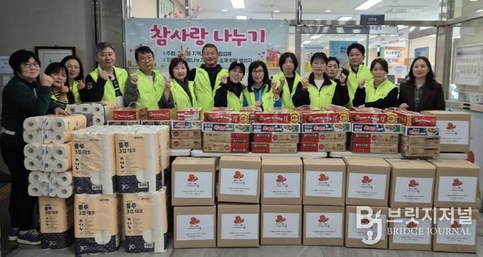 의정부시 가능동, '참사랑나누기' 취약계층 가구에 정성 담긴 나눔 실천