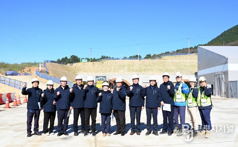 남해~여수 해저터널 건설사업 현장