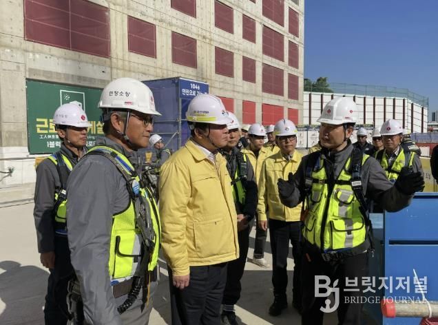 시흥시, 민관 합동 건설공사장 현장점검 '10월 안전점검의 날' 캠페인 전개