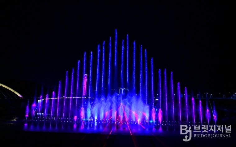 물과 빛, 음악이 만나는 순간... 고령의 새로운 야간 명소