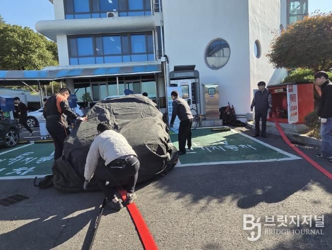 안성시, 안성소방서와 ‘소방합동훈련’ 실시