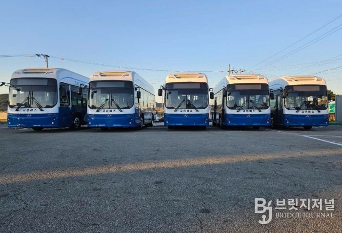 전기 저상버스 도입 11월 3일부터 운행