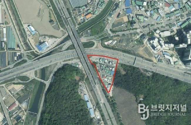 상록구 '건건3지구' 위치도