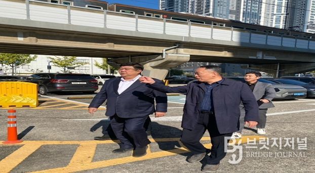 부산시설공단 현장방문. 전원석 의원