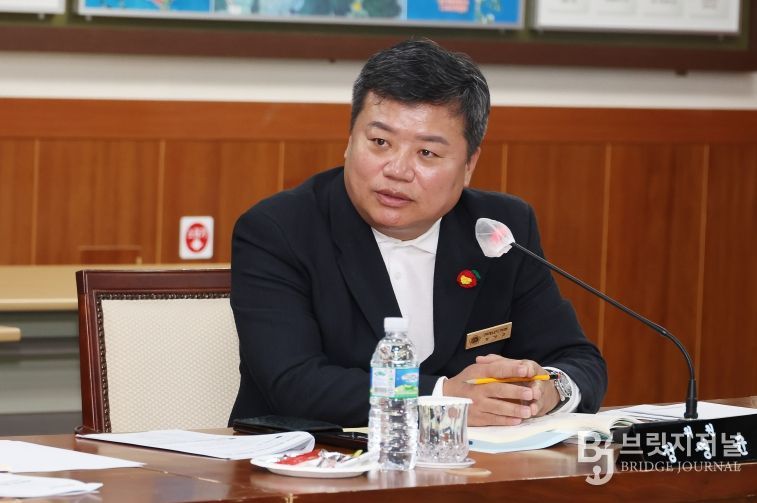 정영균 의원 광양경제자유구역청 조합회의 행정사무감사