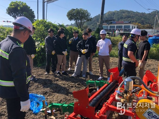 찾아가는 농업기계 현장교육