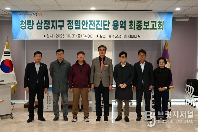 삼정지구 최종 보고회