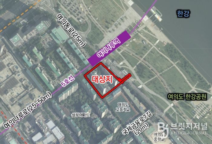 위치도(영등포구 여의도동 30 일대)