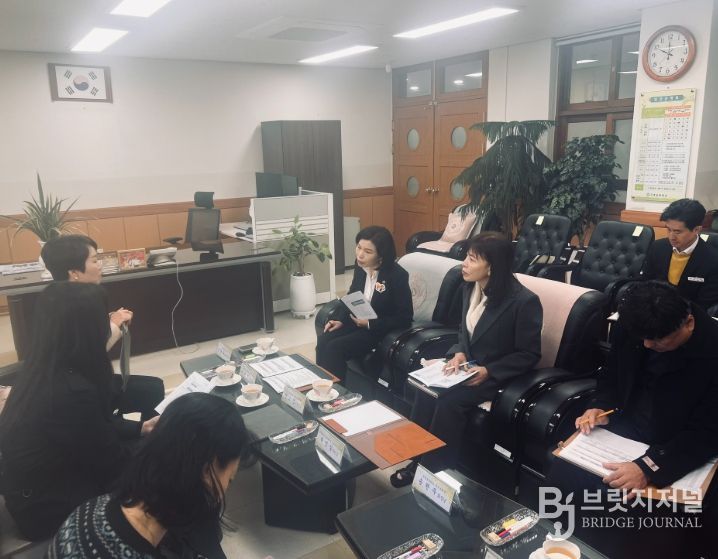 이금선 위원장, 현장의정 실천구즉초․대전송강중 교육환경개선 직접 챙긴다