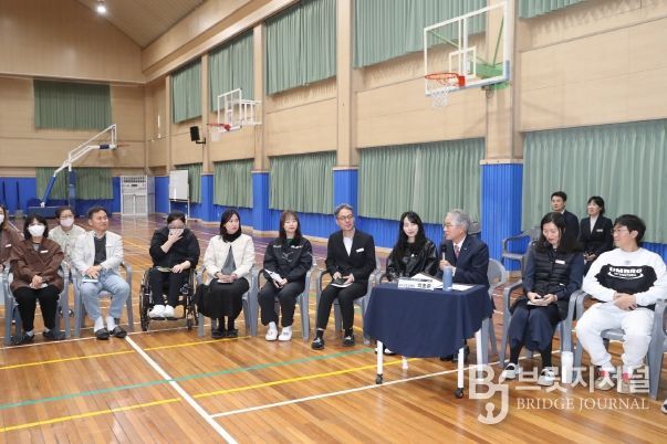 박종훈 교육감, 현장 소통 방문