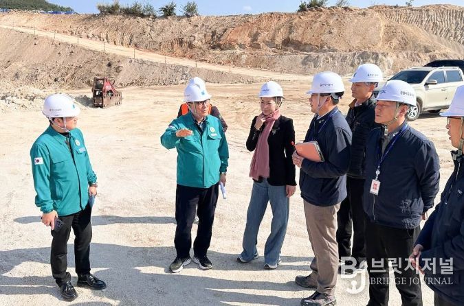 김수종 부의장, 미포지구 국가선업단지 및 자동차 일반산업단지 현장방문