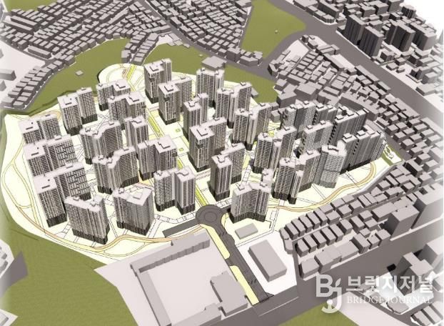 양천구, 신월시영아파트 재건축 조감도