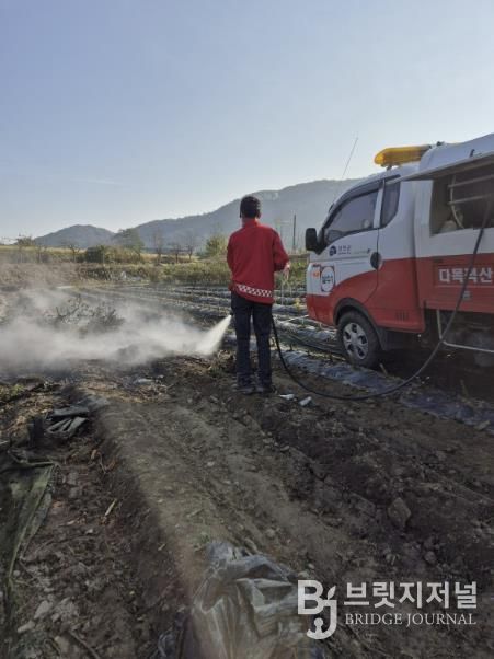 산불 예방 활동 사진