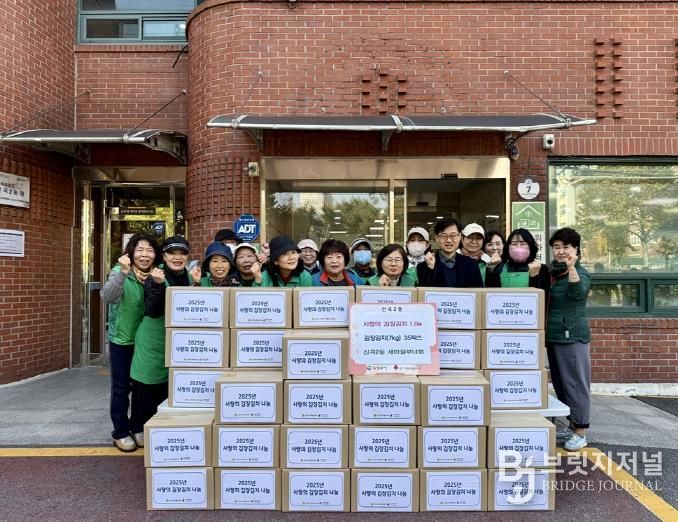 의정부시 신곡2동 새마을부녀회, 겨울철 취약계층 위한 사랑의 김장김치 나눔