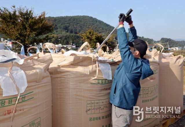 2025년산 공공비축미곡 첫 수매