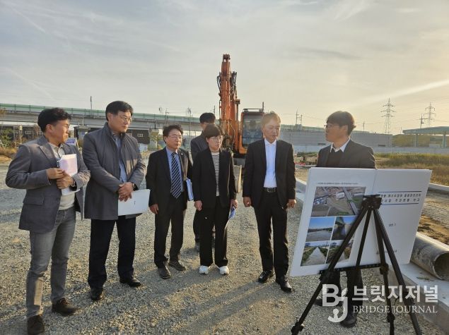 전북도, 익산 송학동 상습 침수지역 대응사업 현장 점검