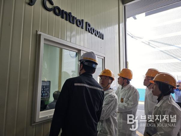 이복원 경제부지사, 충청북도 AI제조혁신 현장점검