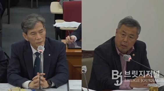 행정사무감사 사진-부산시의회 박진수 시의원