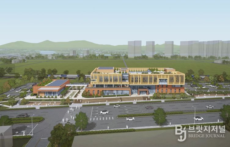 신축 장성군 보건소 조감도