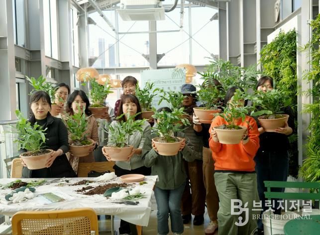 중구, 상일상회 ‘나만의 초록정원’ 프로그램 운영