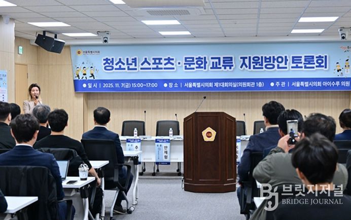 청소년 스포츠, 문화 교류 지원방안 토론회