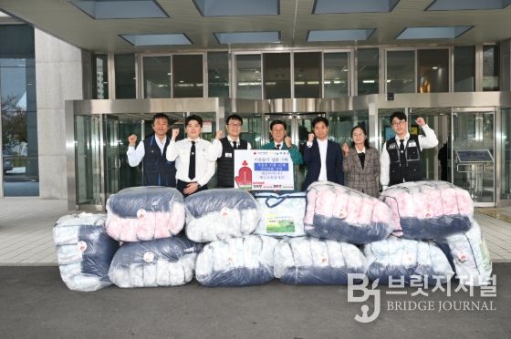 세진여객(주)세진교통봉사대, 기장군에 겨울용 이불 47채 기탁