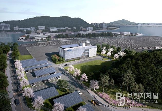 해양경찰위성센터 조감도