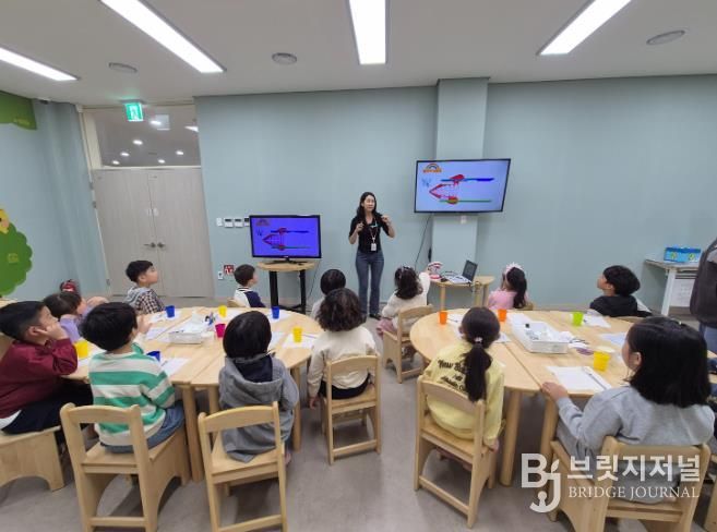 관저주민센터 어린이 건강 프로그램 운영 장면