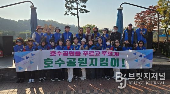 순천시 호수공원지킴이, 매주 환경정화와 캠페인 활동 펼쳐