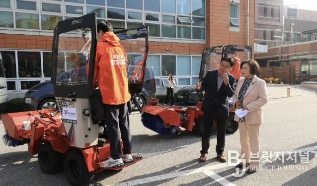 과천시, 폭설 대비 총력…제설 장비 확충하고 현장 실습 훈련 진행
