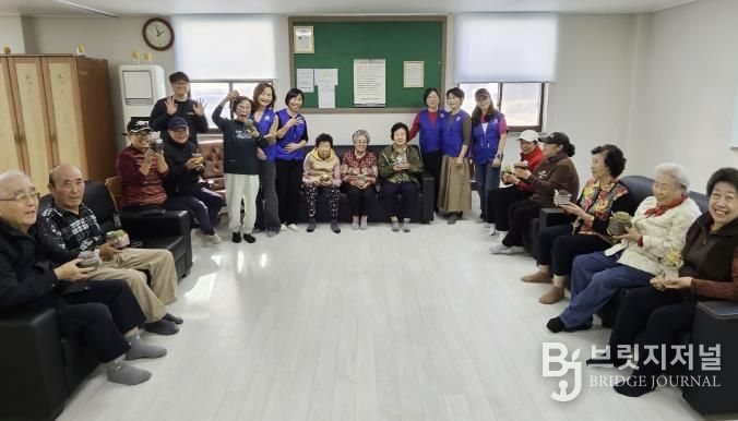 수원시 영통구 매탄4동 바르게살기운동위원회 세 번째 경로당 방문 !!