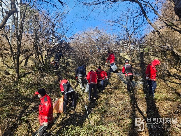 예천군, ‘백두대간 사랑운동 - 쓰담 캠페인’