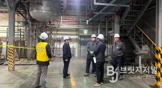 나주소방서, 관내 중점관리대상 LG화학 나주공장 화재안전점검