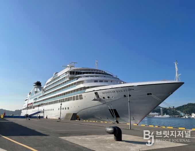 지난 8월 입항한 ‘미츠이 오션후지호’