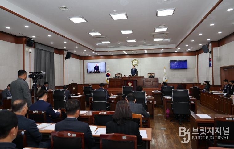 장흥군의회, 제303회 제2차 정례회 개회
