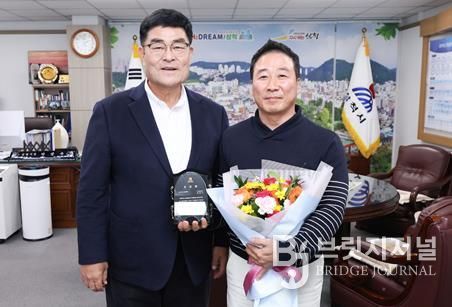 덕산청년회 최병석씨, 공로 표창