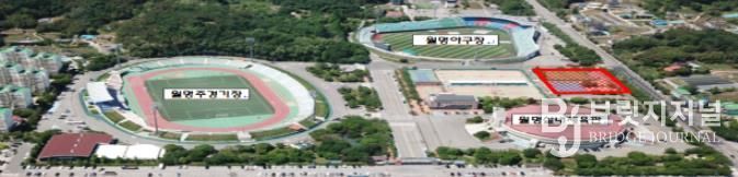 월명국민체육센터건립사업순항(위치도)