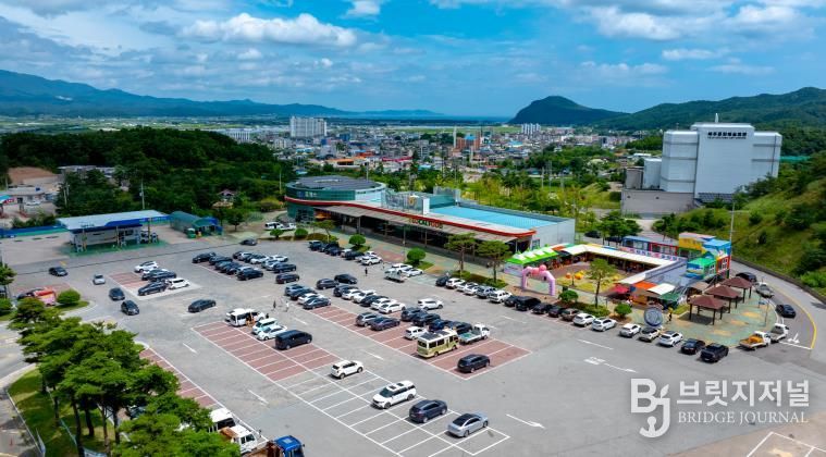 영덕군 영해휴게소 전경