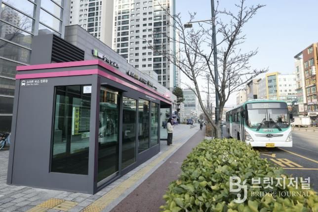 의왕시, 스마트버스정류장 성공적 운영