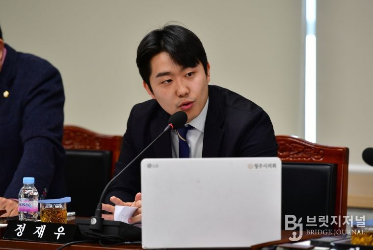 정재우 의원(행정안전위원회 발언사진)