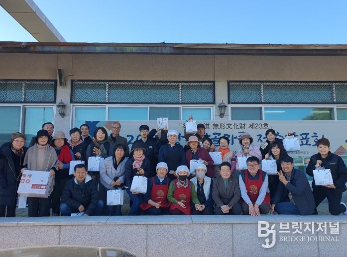 강원특별자치도 무형유산 강릉갈골과줄 보유자 최봉석, 2025년 공개행사