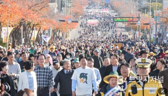 연삼로 차 없는 거리 걷기