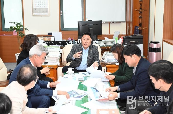 김종섭 부의장, 약사초등학교 안전환경 개선 간담회